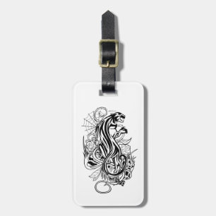 Panther Luggage Tag