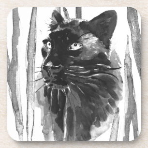 Panther Portrait Coaster
