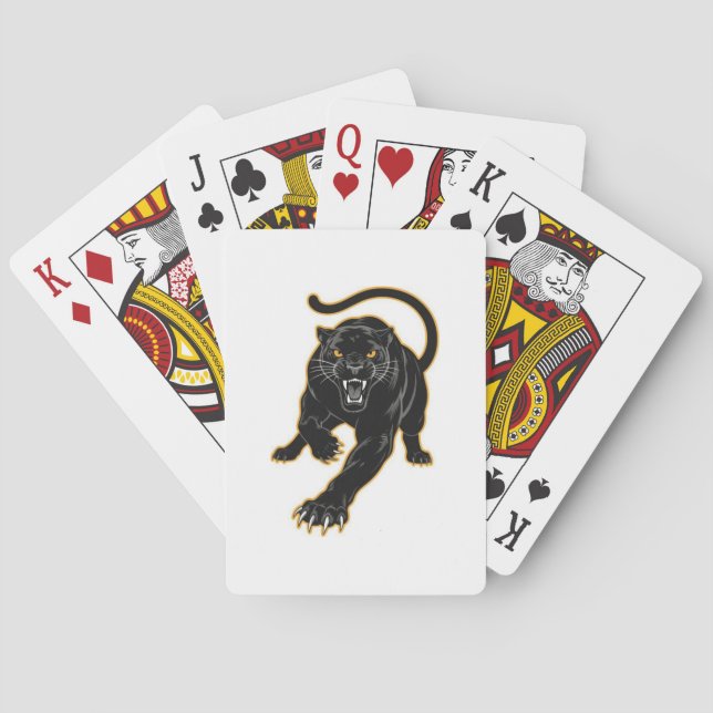 Panther Spirit Cartes de Jeu Luxe (dos)