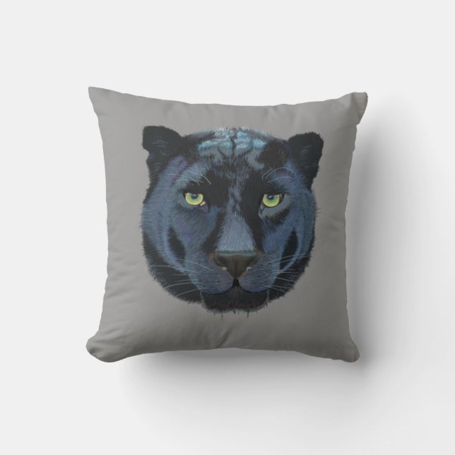 panther throw pillow (Front)