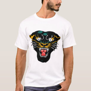 panthere black old school tattoo 311_M T-Shirt