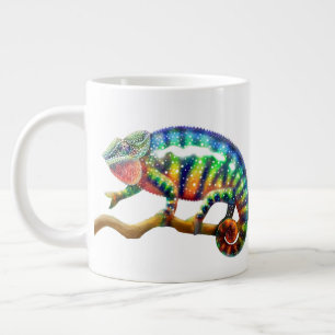 Panthère colorée Chameleon Jumbo Mug