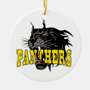 Panthers Ceramic Ornament