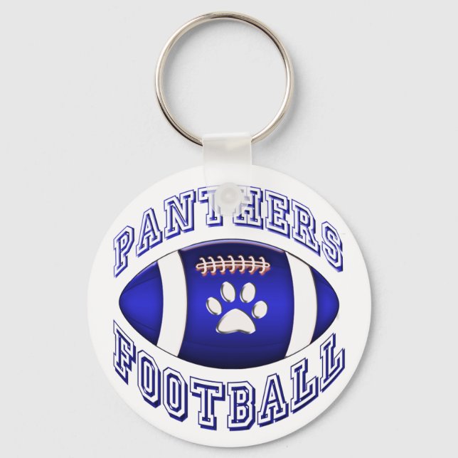 Panthers Football Keychain (Front)