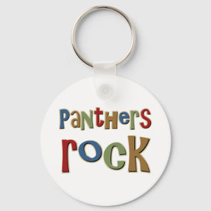 Panthers Rock Keychain