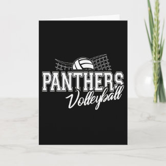 Panthers Volleyll Ck To School Spirit  Card