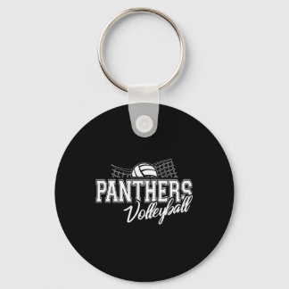 Panthers Volleyll Ck To School Spirit  Keychain
