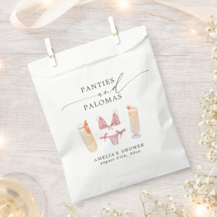 Panties & Palomas Bridal Shower Bachelorette Favour Bag