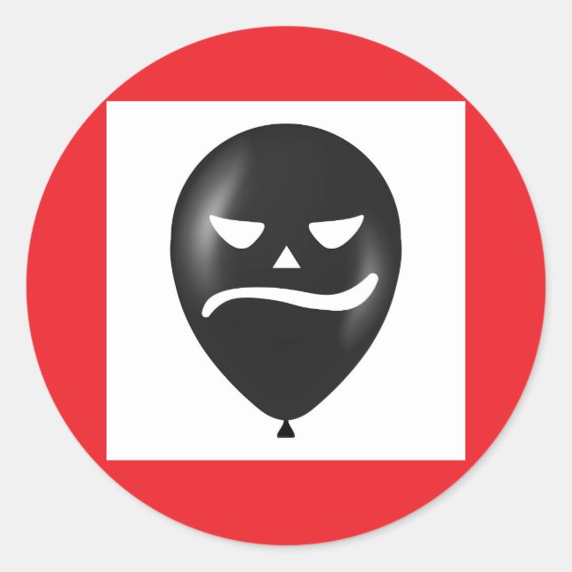 panting frame cool right  classic round sticker (Front)