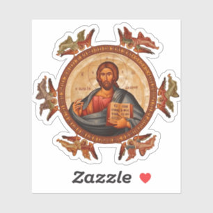 Pantocrator Jesus Christ Lord of All with Angels