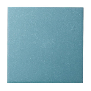 PANTONE Aquamarine babyblue with faux fine Glitter Tile