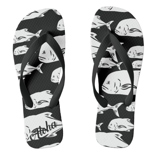 Pantoufles d'impression Aloha - tongs (Semelle)