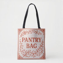 "PANTRY BAG" - CHINOISERIE TOTE 