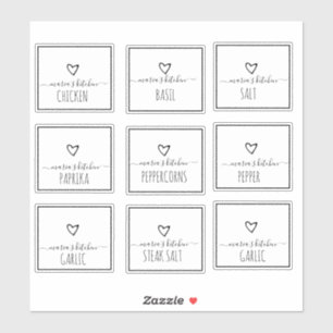 Pantry Organization Spice Cabinet Pretty Script