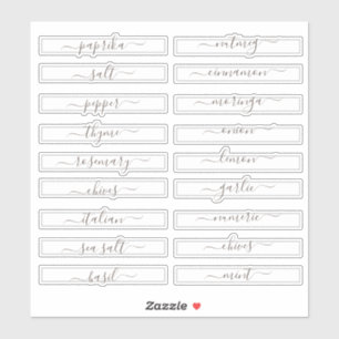 Pantry Organization Spice Cabinet Square