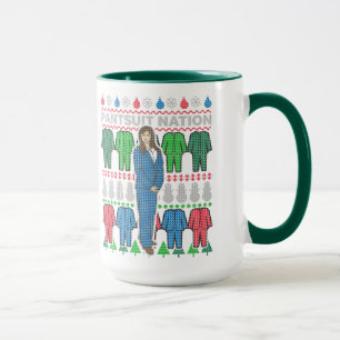 Pantsuit Nation Vilaine Mug Sweat de Noël