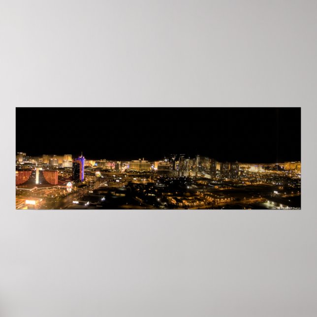 PanVegasHDR, Las Vegas 2008 HDR Paul Lin Poster (Front)