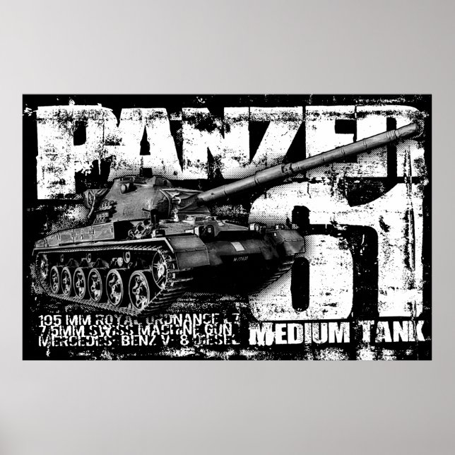 Panzer 61 Poster (Front)