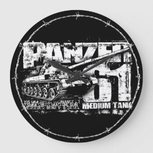 Panzer 61 Wall Clocks