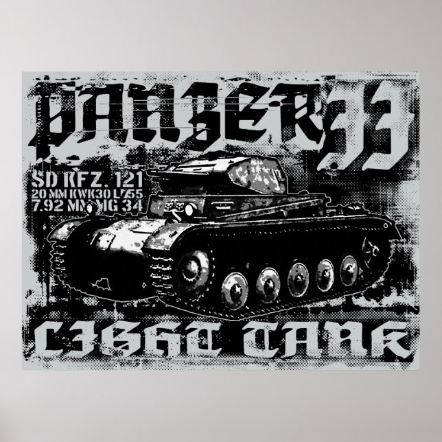 Panzer II Print (Front)
