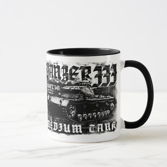 Panzer III tasse de sonnerie de 11 onces (Droite)