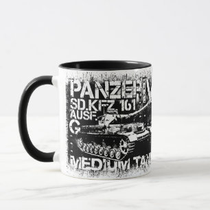 Panzer IV 11 oz Ringer Mug