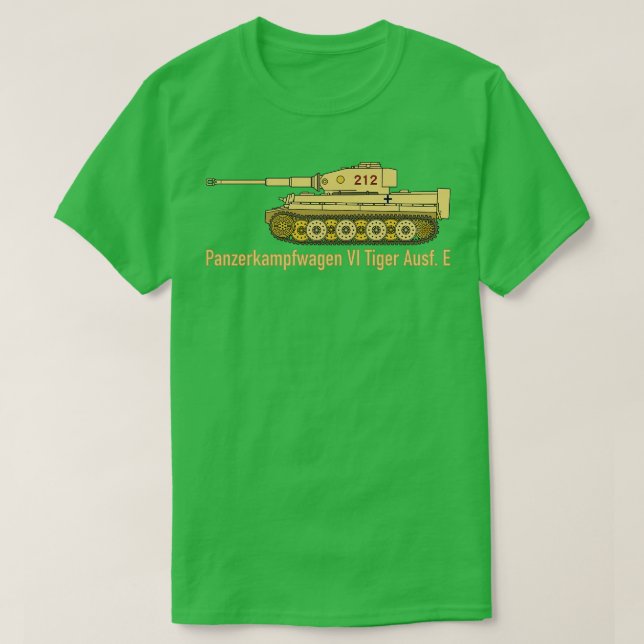 Panzer VI Tiger 1 German WW2 Tank (Design Front)