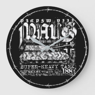 Panzer VIII Maus Large Clock
