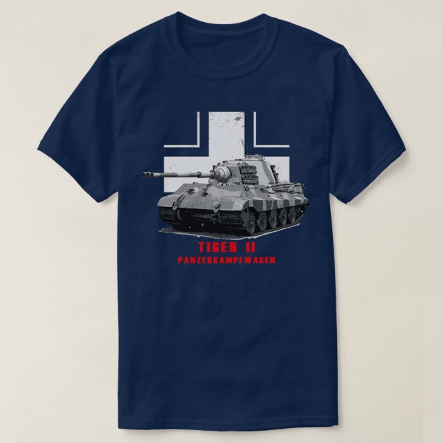 Panzerkampfwagen Tiger II Military Tank WW2 (Design Front)