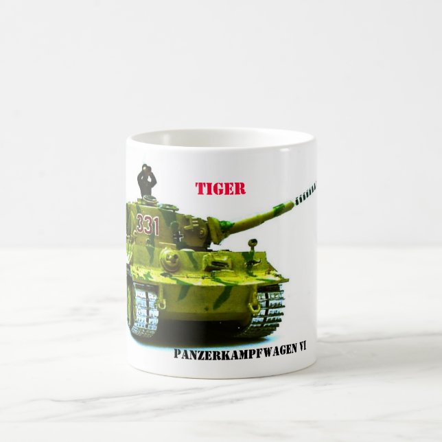 PANZERKAMPFWAGEN VI , TIGER COFFEE MUG (Center)