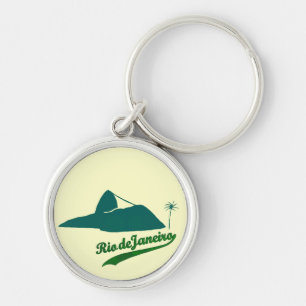 Pão de Açúcar Rio Brasil Keychain