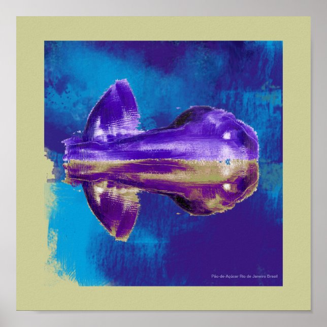 Pão-de-Açúcar Rio Brasil Poster (Front)