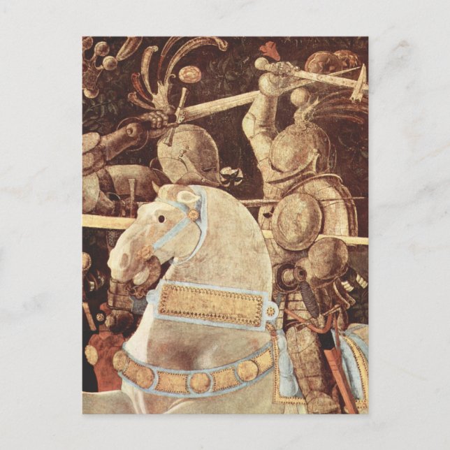 Paolo Uccello Art Postcard (Front)