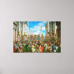 Paolo Veronese -  The Wedding at Cana Canvas Print