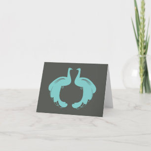 PAONS dans le carte pour notes d'AQUA