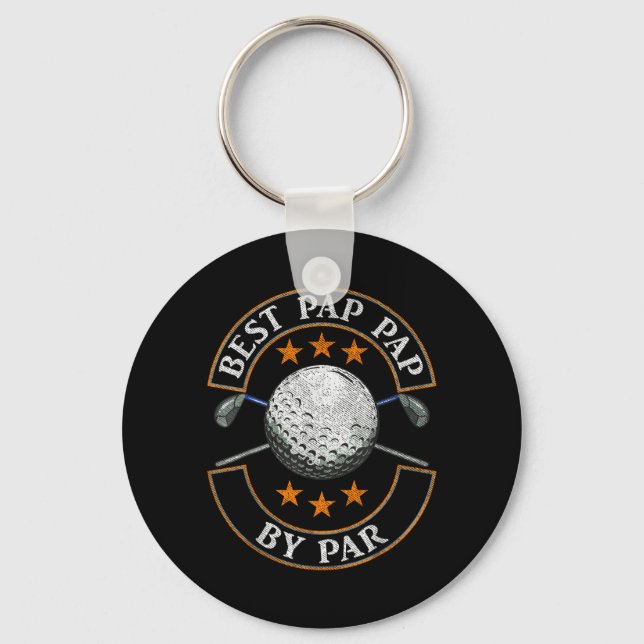Pap Pap Keychain (Front)