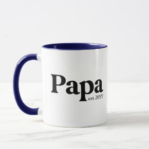 Papa a établi Custom Grand-pa Mug