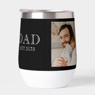 Papa a établi la photo noire