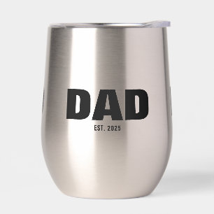 Papa a établi un nouveau cadeau de papa vin thermi