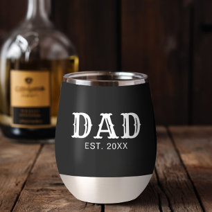 Papa a Fondé Nouveau Cadeau pour Papa Noir Blanc