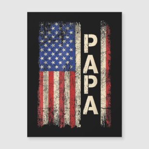 Papa American Flag Father's Day For Men
