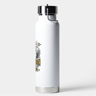 Papa And Grandson Best Friend For Life Shirt Desig Water Bottle