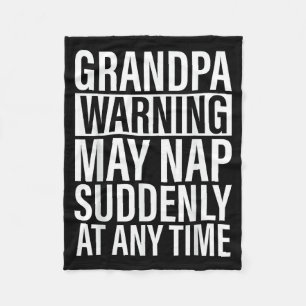 Papa Art For Grandpa From Grandkids Father's Day P Fleece Blanket