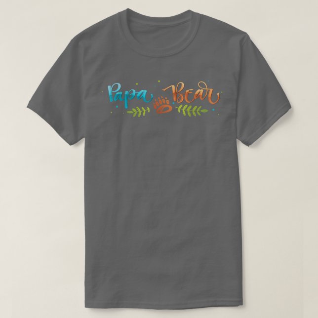 Papa Bear 1612  T-Shirt (Design Front)