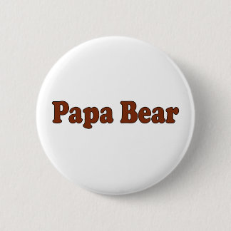 Papa Bear 2 Inch Round Button
