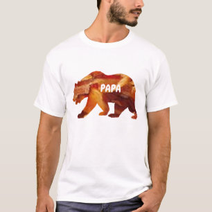 Papa Bear Beer Bacon Shirt - Funny Men's Tee!