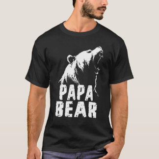 Papa Bear Best Dad Father Pop T-Shirt