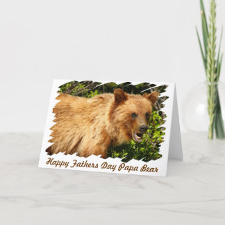 Papa Bear Card