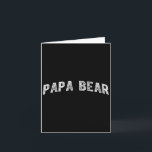 Papa Bear  Card<br><div class="desc">Papa Bear</div>