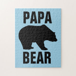 PAPA BEAR DAD PUZZLE